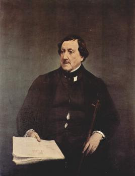 Francesco Hayez : Portrait of Gioacchino Rossini